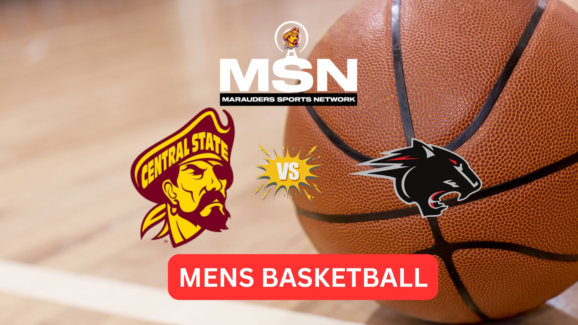 Clark Atlanta at Central State Mens Basketball