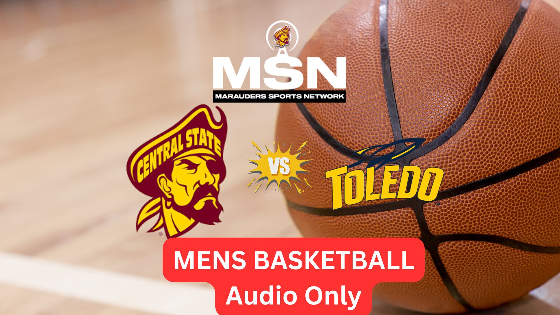 Central State at Toledo Mens Basketball Audio Only