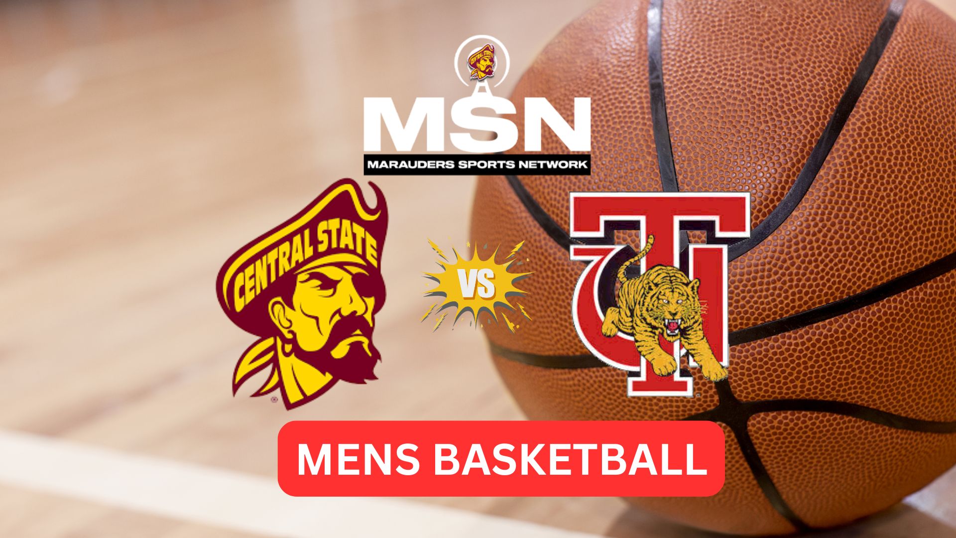 Tuskegee at Central State Mens Basketball